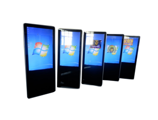 47 inch vertical imitation apple touch inquiry machine